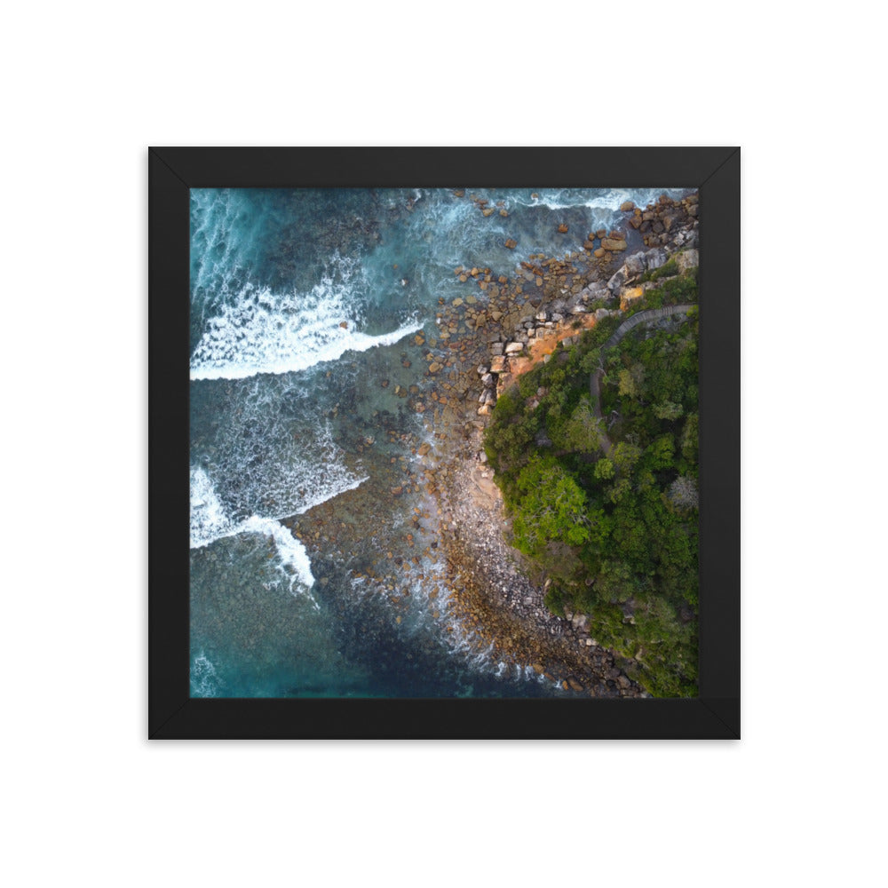 Bowers Head, Manly - Framed poster