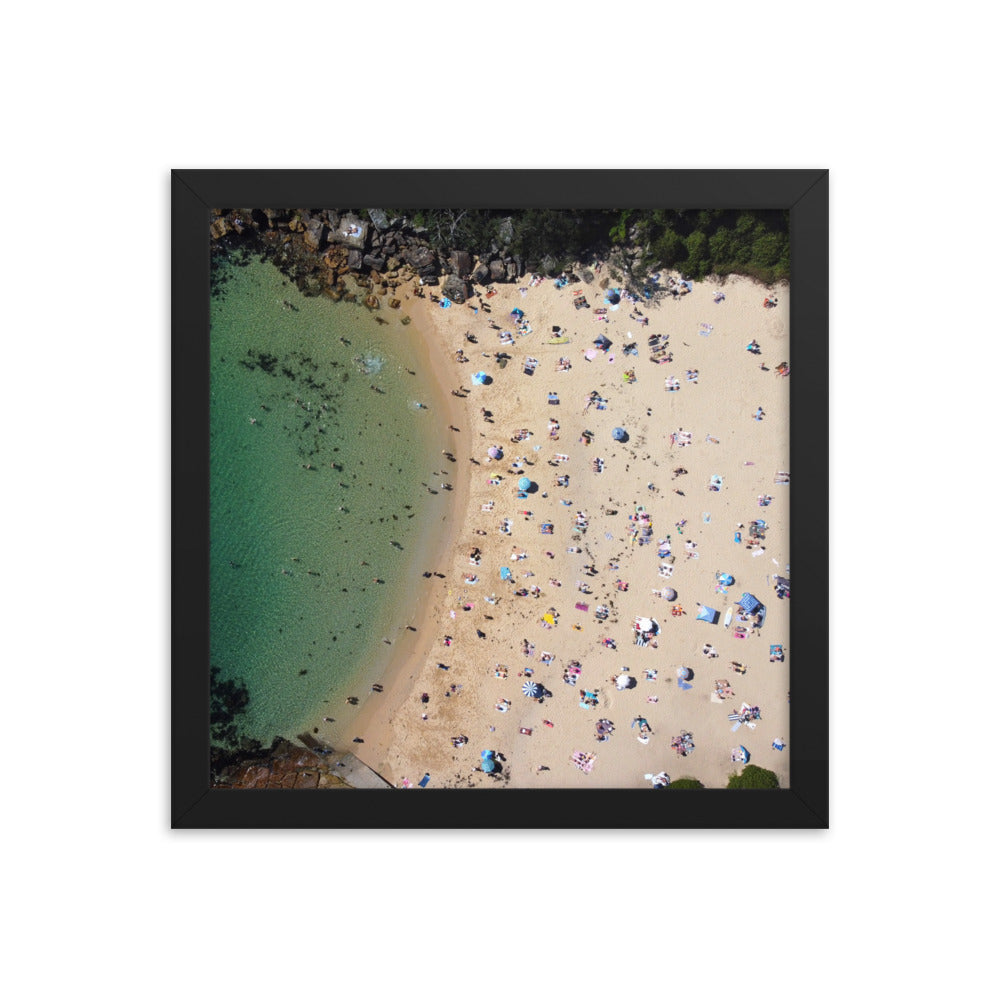 Shelly Beach, Manly - Framed poster