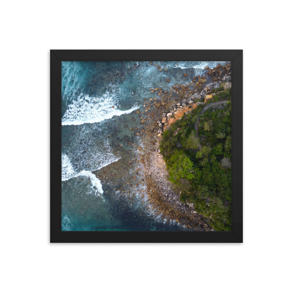 Bowers Head, Manly - Framed poster