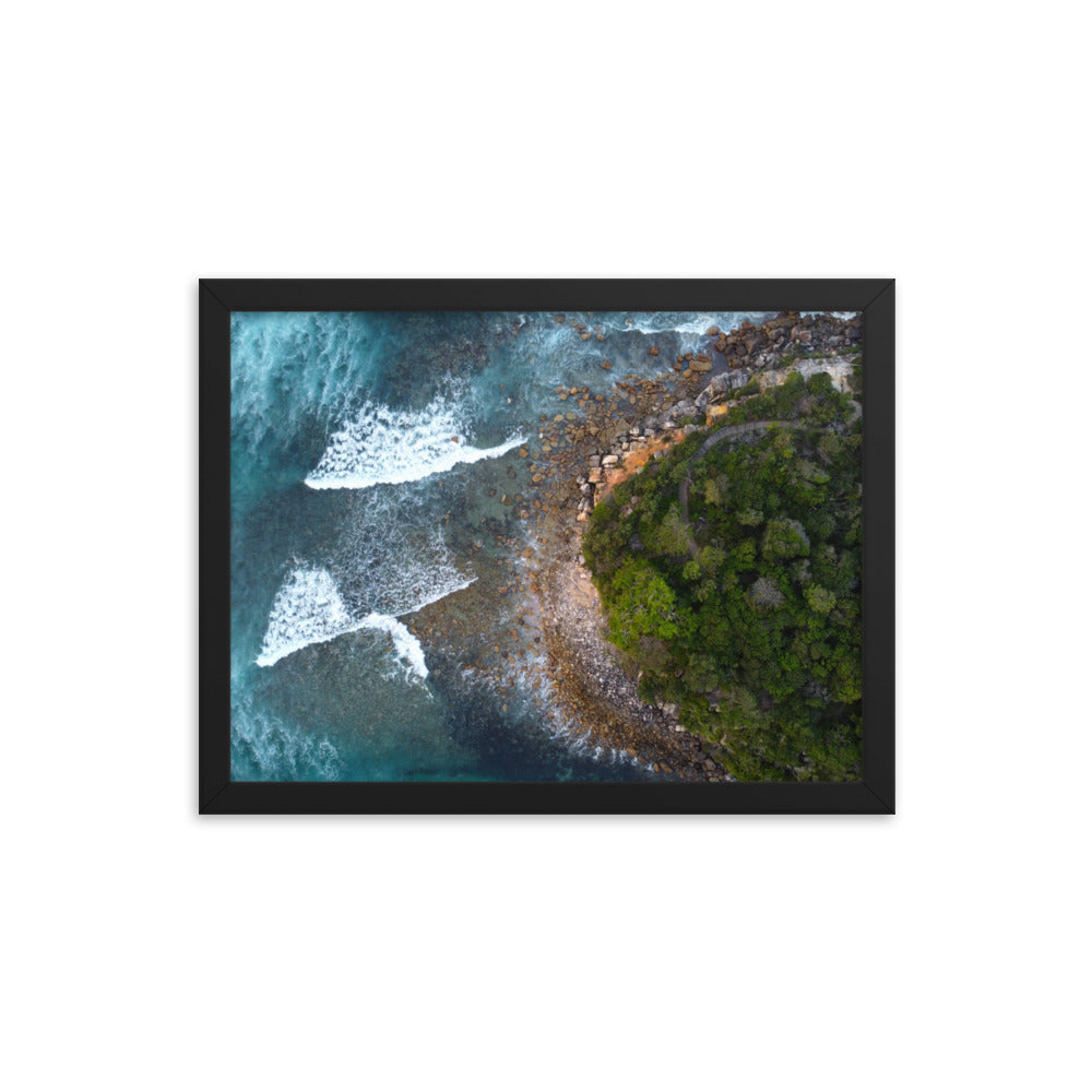 Bowers Head, Manly - Framed poster