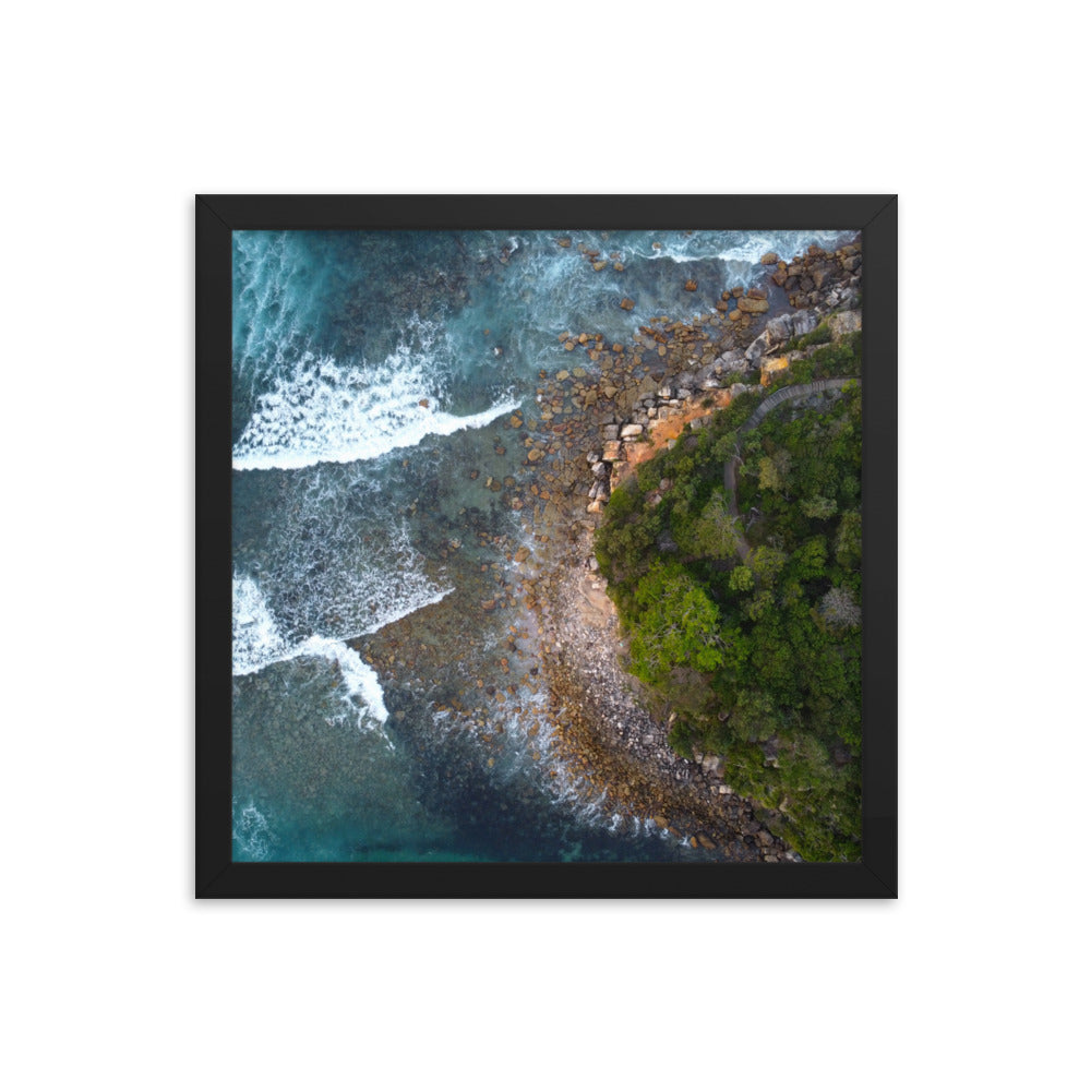 Bowers Head, Manly - Framed poster