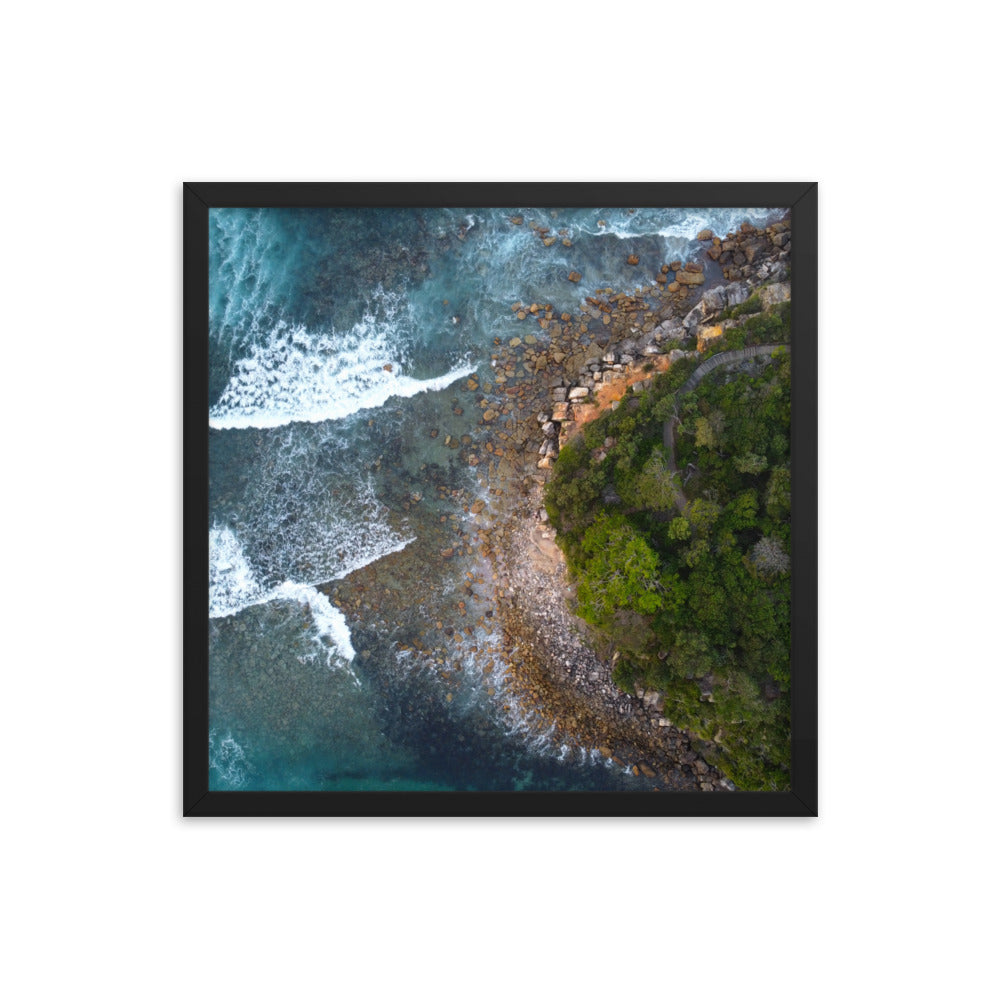 Bowers Head, Manly - Framed poster