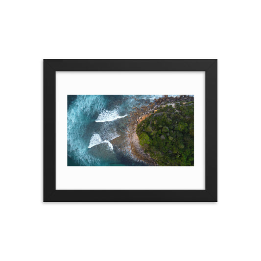 Bowers Head, Manly - Framed poster