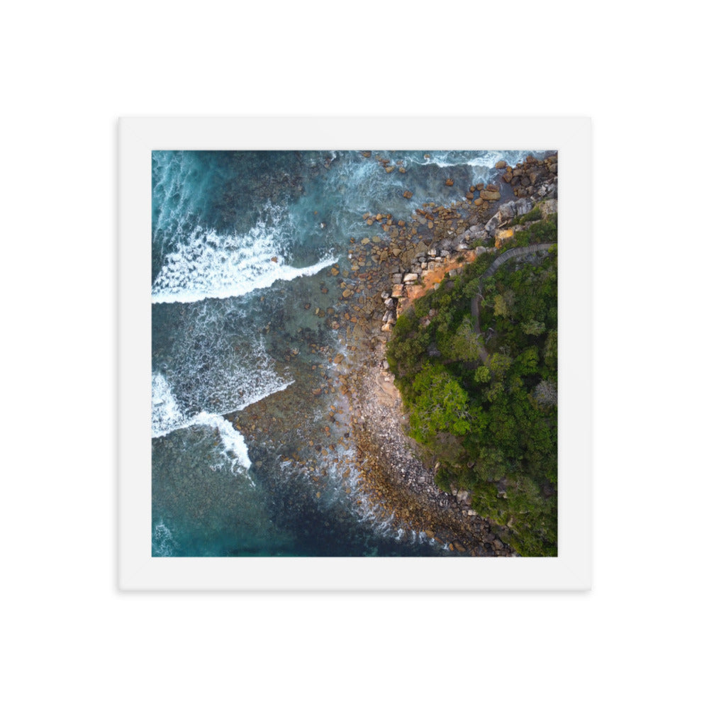 Bowers Head, Manly - Framed poster