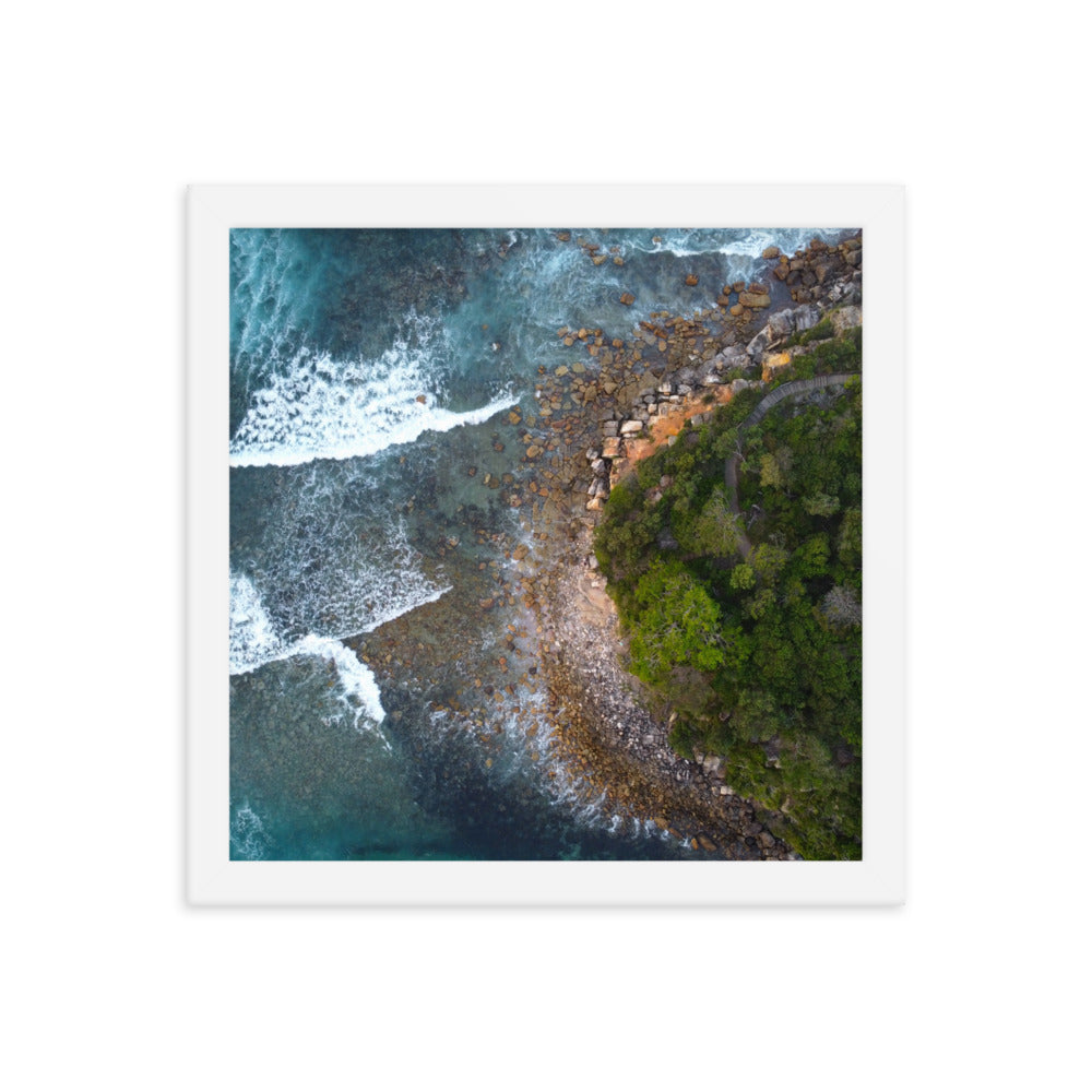 Bowers Head, Manly - Framed poster