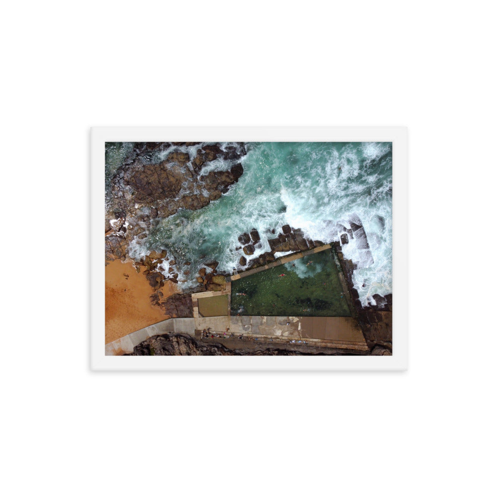 Avalon Rockpool - Framed poster