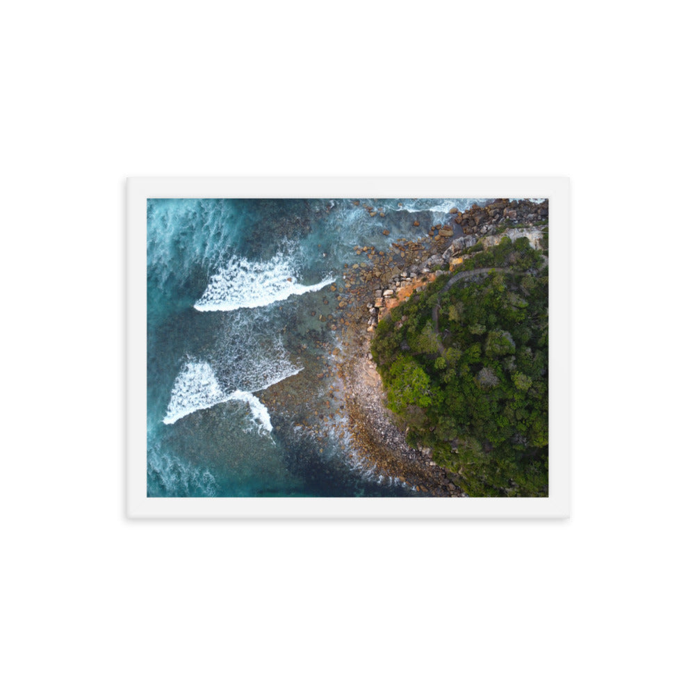 Bowers Head, Manly - Framed poster