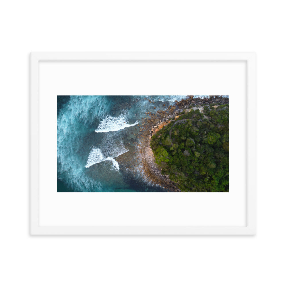 Bowers Head, Manly - Framed poster