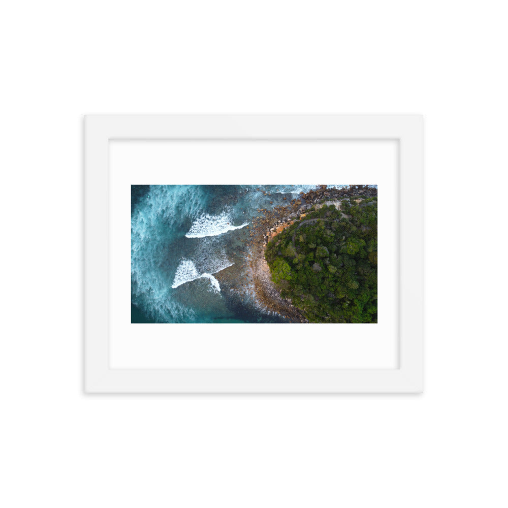 Bowers Head, Manly - Framed poster